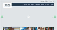 Desktop Screenshot of capitolsquareinsurance.com